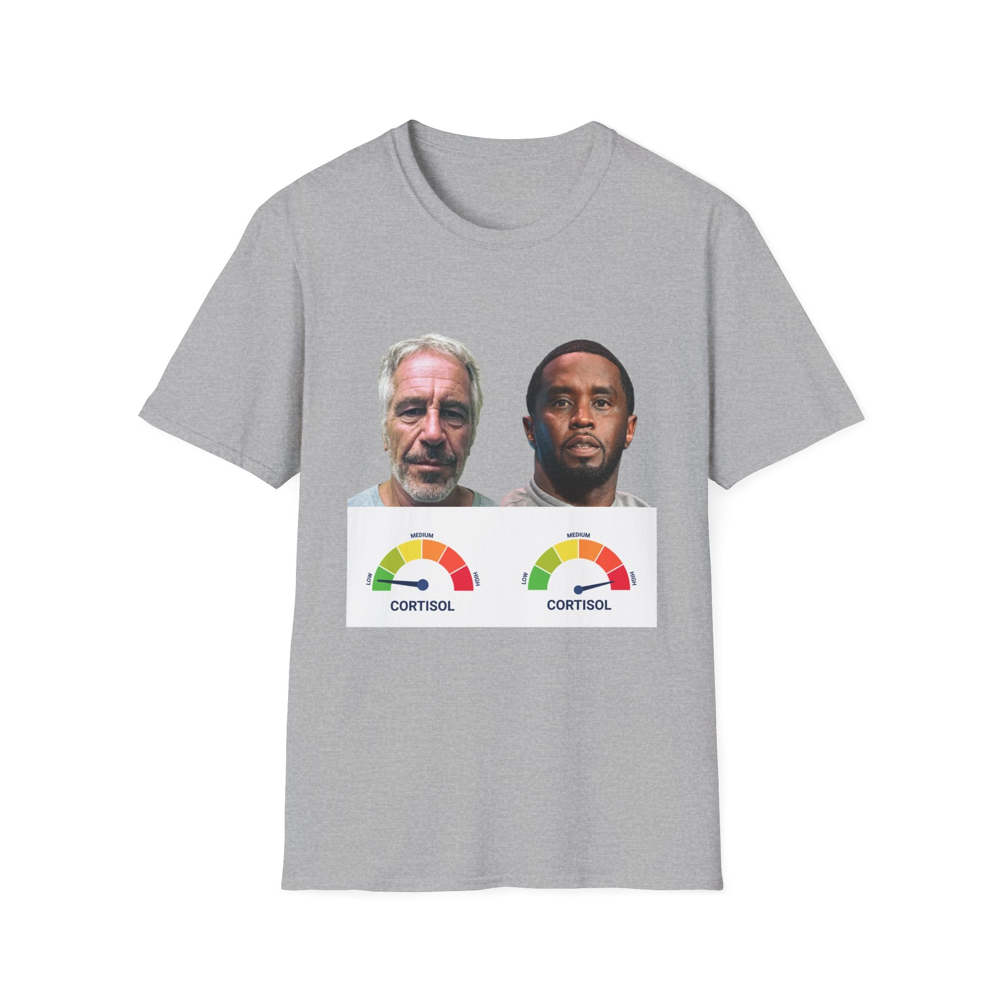 Epstein vs Diddy Cortisol T-shirt