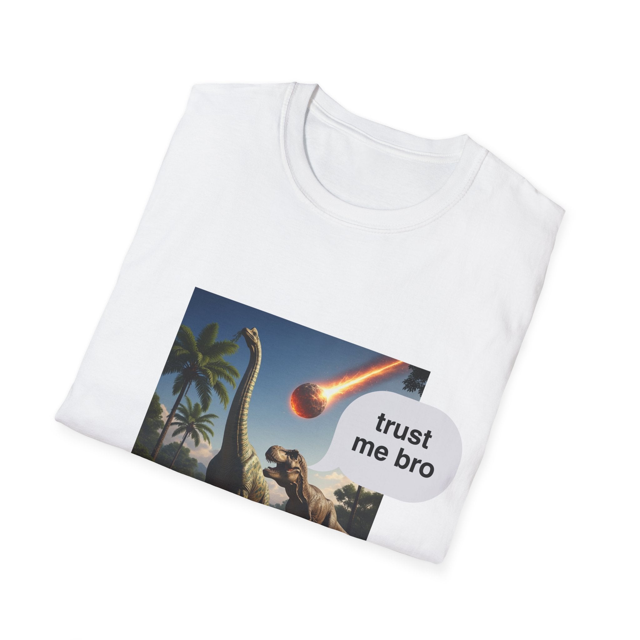 Dinosaur Trust Me Bro T-shirt