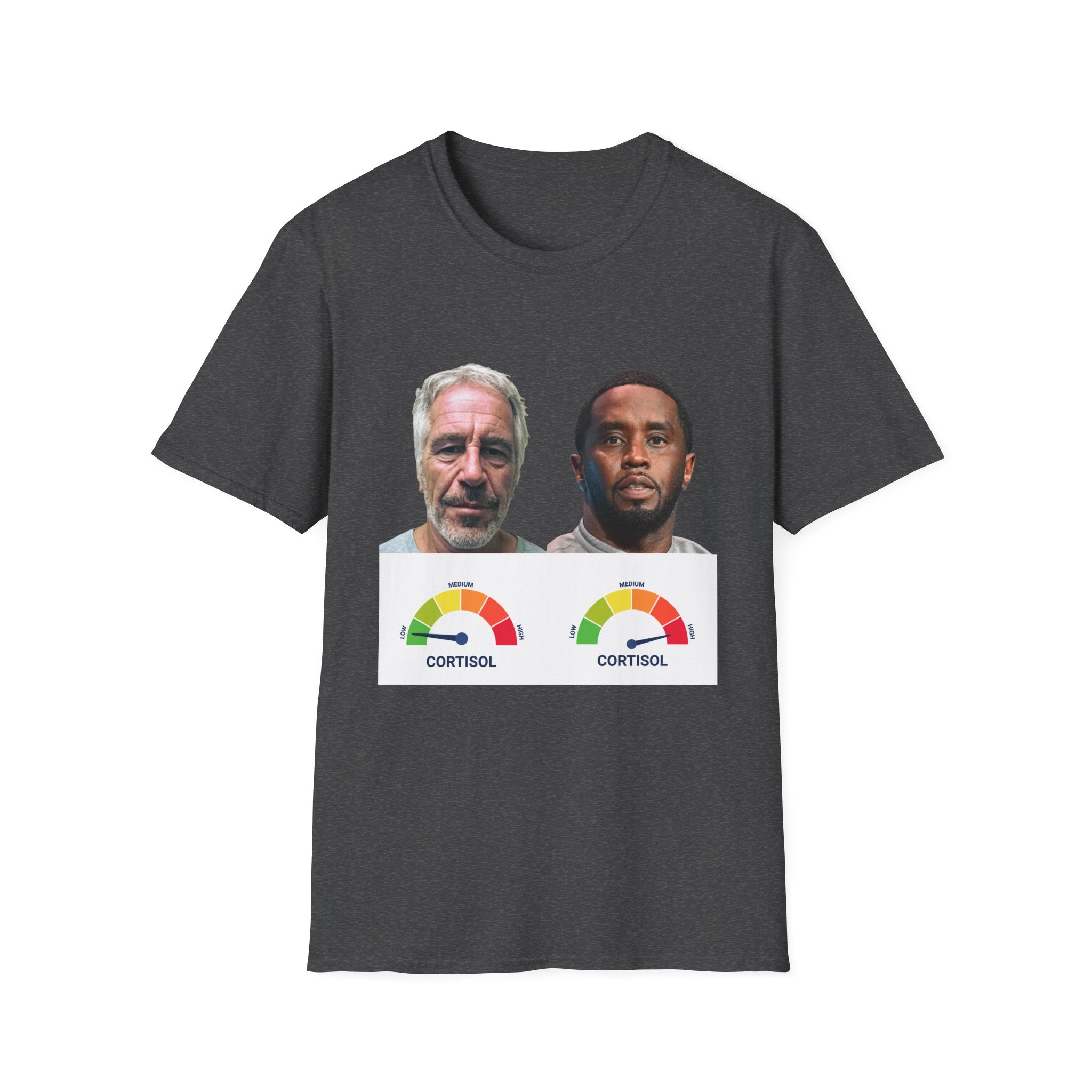 Epstein vs Diddy Cortisol T-shirt