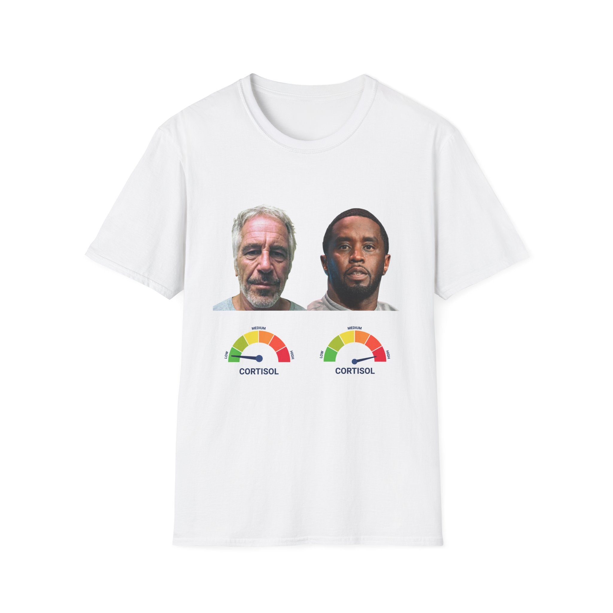 Epstein vs Diddy Cortisol T-shirt