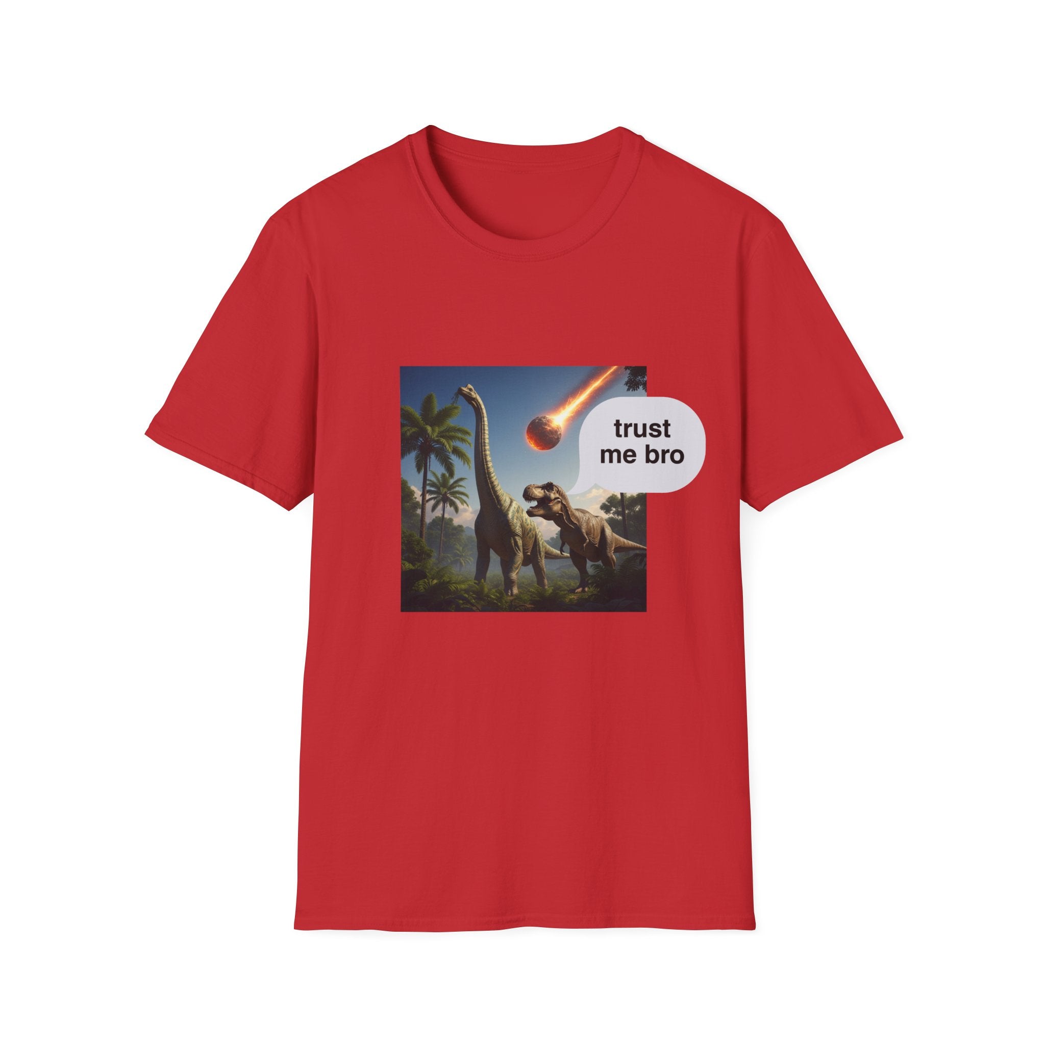 Dinosaur Trust Me Bro T-shirt