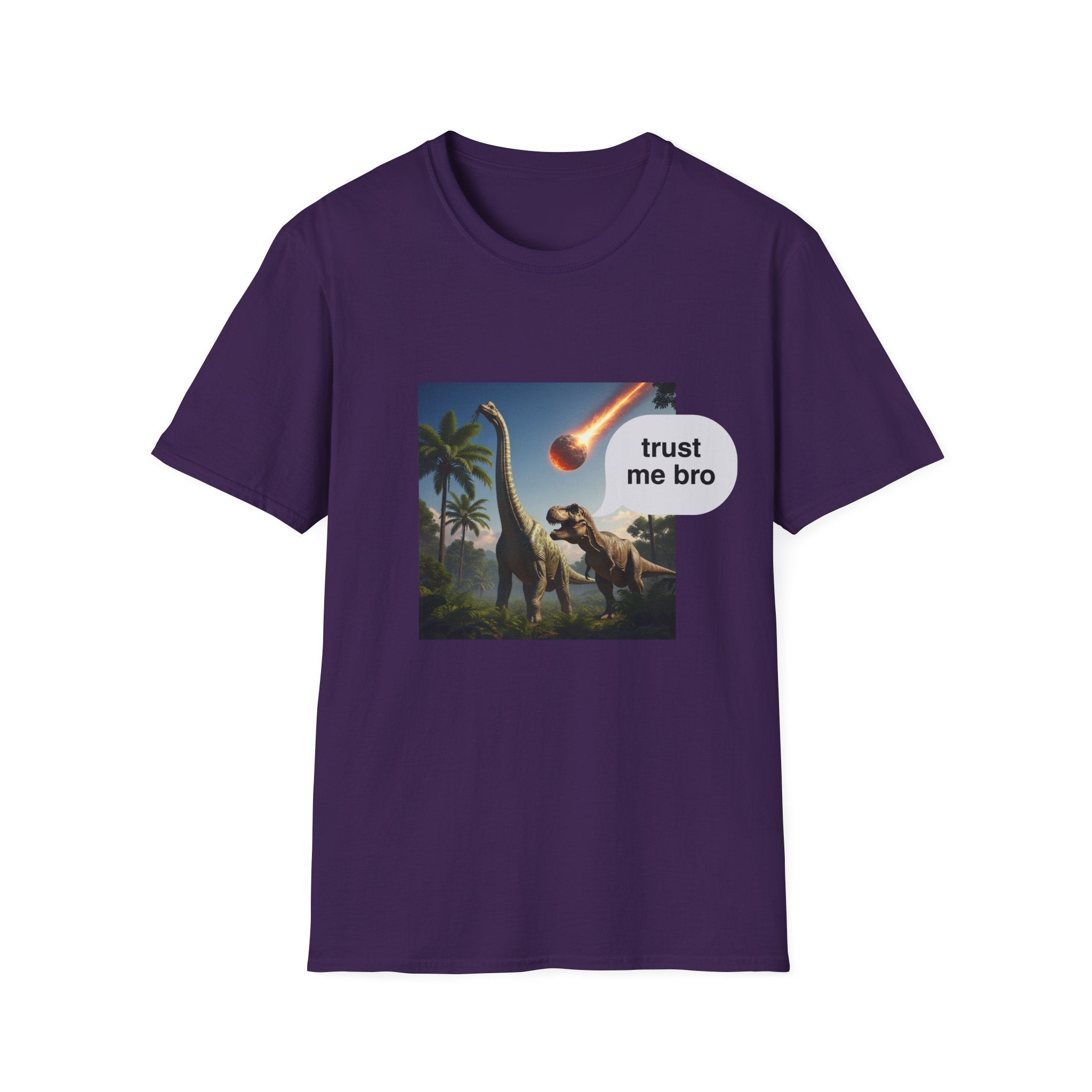 Dinosaur Trust Me Bro T-shirt