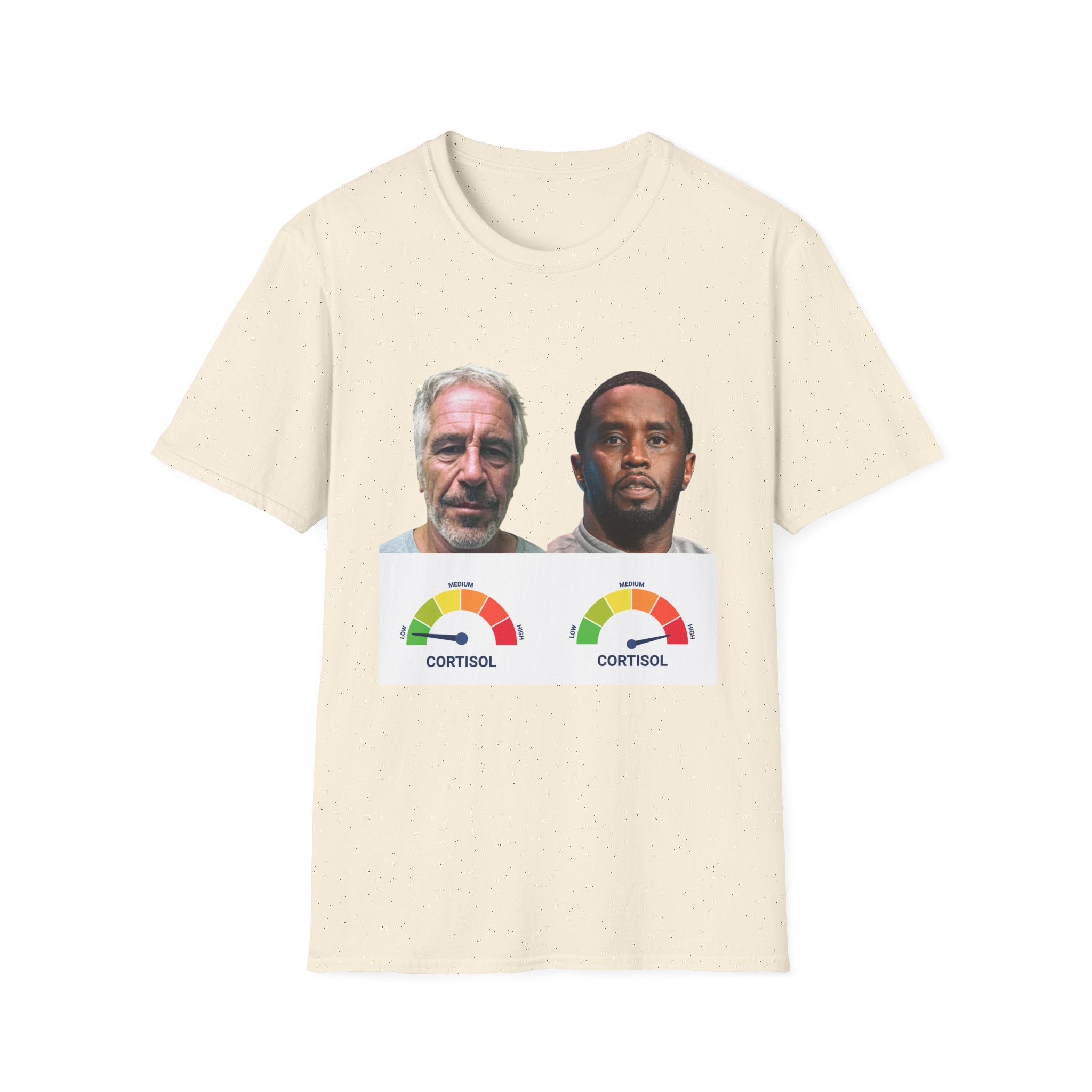 Epstein vs Diddy Cortisol T-shirt