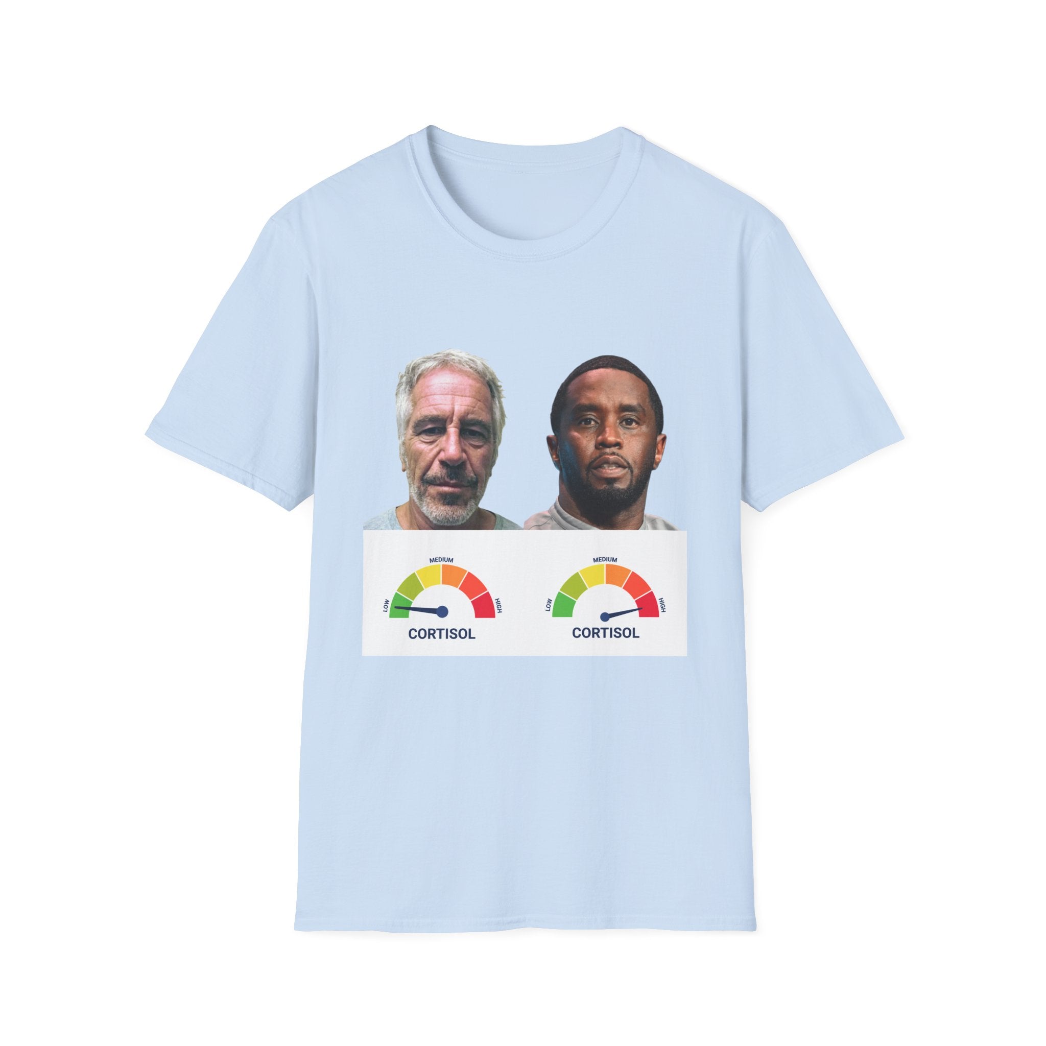 Epstein vs Diddy Cortisol T-shirt